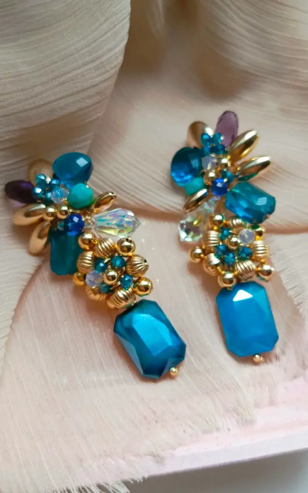 Aretes Turquesa